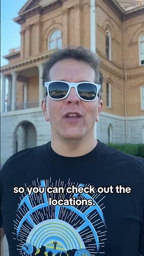 Travel tip - when you land in a new place, Google what might have filmed there and check it out!