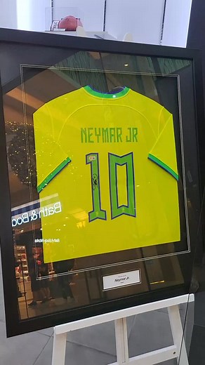 Original Neymar Signed Jersey - Price, Signature, and More!