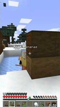 Starting a Log Cabin | Minecraft Plumcraft