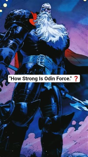 Odin Force is beyond god-level. #OdinForce #MarvelComics #Thor #Asgard #AllFather #MarvelLore.