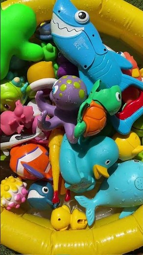 Learn Sea Animal Names and Amazing Ocean Facts | Fun Toy Play for Toddlers & Preschool Kids