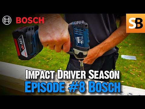 Bosch GDR & GDX 18v Impact Drivers - Roundup #8