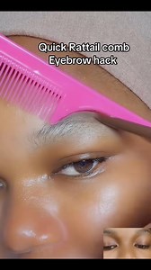 32K views · 431 reactions | Eyebrows using a rattail comb #viral #viralvideo #viralpost #reels | Shirimakeup | Facebook