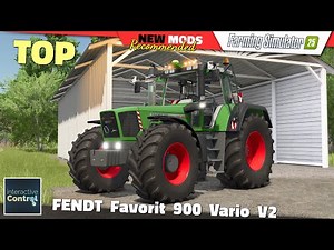 FS25 | FENDT 900 Favorit Vario V2 (Interactive Control READY) - Farming Simulator 25 Mods Review QHD