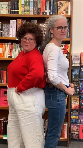 Catherine and Dana love being 50! We have some great books that can help you or someone you love navigate this season of life; from perimenopause to physical training and nutrition. Be like Sally O’Malley and “Kick, stretch, and kick” those legs on down to the bookstore! 🤸‍♂️🤸 See you soon! | Boundless Books Ladysmith