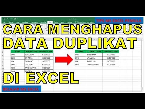 Cara Menghapus Data Duplikat Di Microsoft Excel
