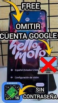 👆 Remove Motorola Google account WITHOUT PC