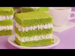 SwissBake® Matcha Tea Cake Mix | How to make Green Tea Sponge Cakes | Best Simple & Easy Recipe