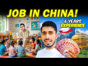 HOW TO GET A JOB IN CHINA? | WHAT IS THE WORKING SALARY 🇨🇳