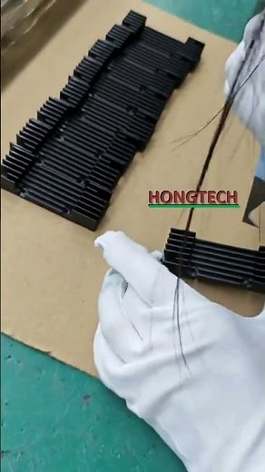 lightweight aluminum heat sink with efficient heat dissipation and customizable dimensions