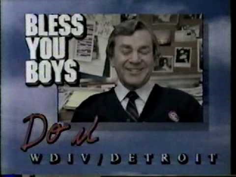 Al Ackerman Bless You Boys Detroit Tigers 1985