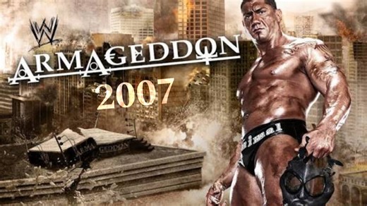 🎬 WWE Armageddon 2007 (December 16, 2007) WWE UNITED STATES CHAMPIONSHIP Rey Mysterio vs Montel Vontavious Porter Mark Henry & Big Daddy V vs Kane & CM Punk Shawn Michaels vs Mr. Kennedy #1 CONTENDER (WWE CHAMPIONSHIP) Jeff Hardy vs Triple H Finlay vs The Great Khali WWE CHAMPIONSHIP Chris Jericho vs Randy Orton (c) WWE WOMEN'S CHAMPIONSHIP Beth Phoenix (c) vs Mickie James WORLD HEAVYWEIGHT CHAMPIONSHIP TRIPLE THREAT MATCH Edge vs Batista (c) and The Undertaker | The Monday Night Wars - WWF & W