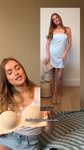 From strapless to halter 👗 our Chloe multi-way bra has got your back (and front) this event season. 😉 #TargetAus | Target Australia