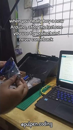 When you finally buy new Arduino Uno, after the last you use for project #arduino #coding