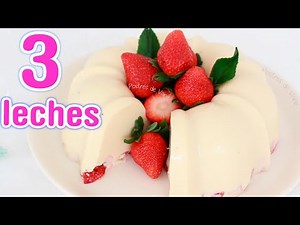 Three Milks Gelatin - Easy Dessert | Vane's Desserts