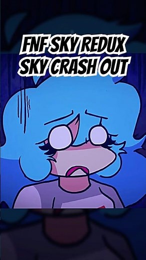 FNF SKY CRASH OUT #fnf #sky #animation #cutscene