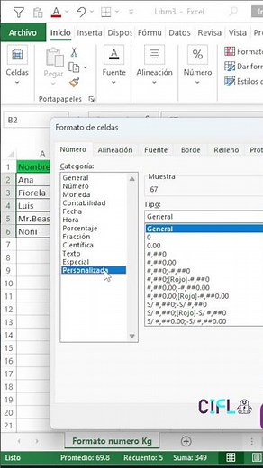Cap 238: Formato de Kilogramos (Kg) en Excel: Personaliza el Peso de tus Valores con Facilidad 🏋️‍♂️