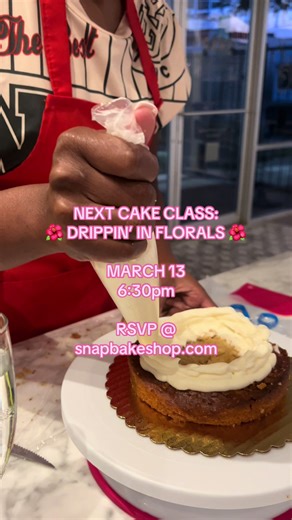 Join Our Drippin' in Florals Cake Class!