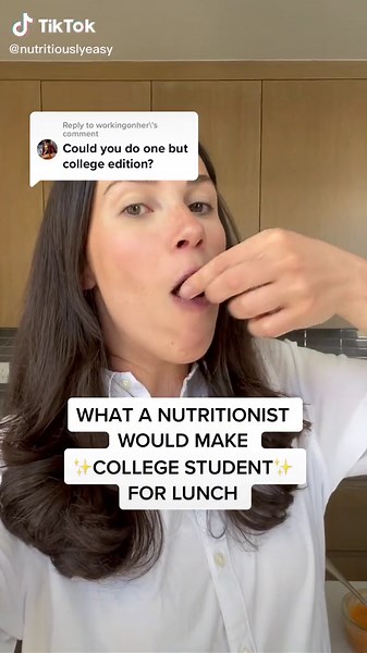 College Student Lunch Ideas from a Nutritionist