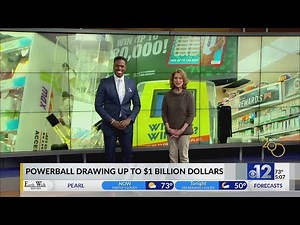 Mississippi lottery players hope to win $1B Powerball jackpot