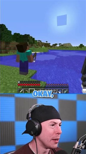 What if you fish the Minecraft sun...