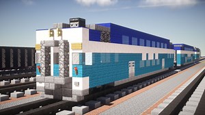 我的世界Coaster Bi level Coach Cab Railcar双层客车 车厢教程