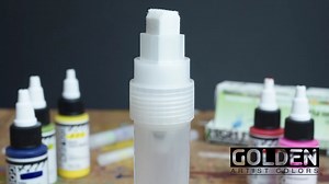 High Flow Acrylics - Filling an empty pump marker