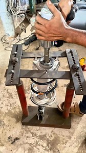 Shock Mounting and Spring Removing by special Tools ! #shockmount #shockspring #struts #diytools #rxmechanic #fblifestyle | Rx Mechanic