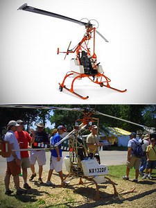 A Look Back at the Dragonfly DF1, a One-Man Helicopter Powered by Hydrogen Peroxide Fueled Rockets