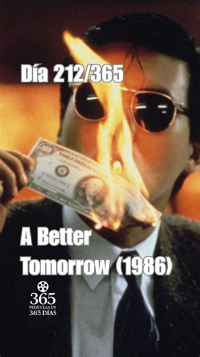 Day 212 of 365 movies in 365 days: A BETTER TOMORROW (1986) #365daysofmovies #movies