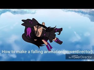 How to make falling animation in gacha life!(powerdirector)