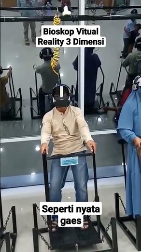 Bioskop Virtual Reality 3 Dimensi seperti nyata di depan mata