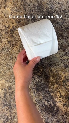 Creative Toilet Paper Origami: How to Make a Reindeer Design