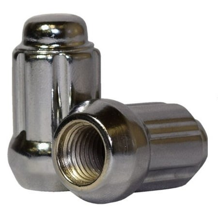 Coyote Wheel Accessories Lug Nut 641145 12 Millimeter X 1.5 Thread Size; 60 Degree Conical Bulge; Acorn; 1.38 Inch Overall Length; Spline Drive; Requires 6 Spline Tool See Required Parts - Walmart.ca