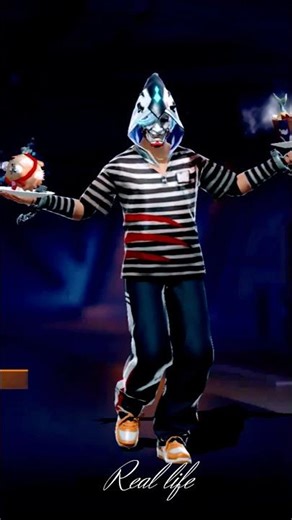 real life emote#freefire