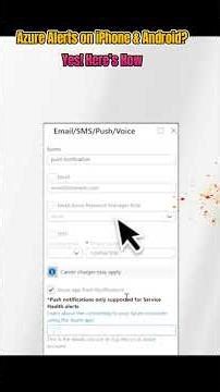 Get Azure Alerts on Your Phone Instantly Push Notifications + Mobile Actions!