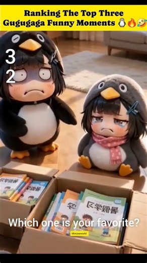 Vote For Your favorite one #shorts #Gugugagapenguin