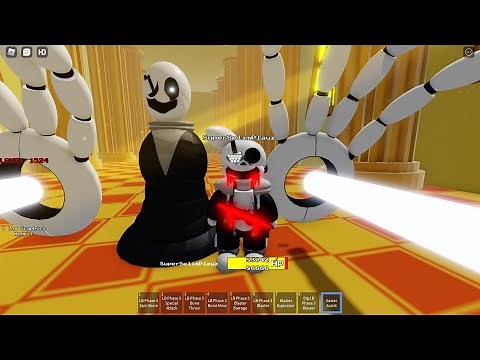 Last Breath Sans All Phases Showcase! [Undertale Multiversal Destroyers 2] [Roblox]