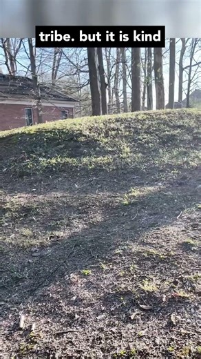 Ancient Adena culture burial mound in the middle of a modern neighborhood! #History #ancienthistory