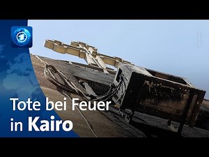 Ägypten: Mindestens 40 Tote bei Brand in koptischer Kirche