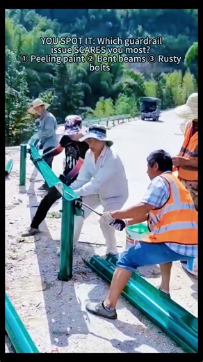 The Art of Manual Guardrail Installation: From Rock Anchoring to Torque Calibration