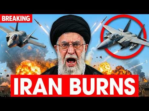 Iran BOMBED By 200+ Israeli Fighter Jets: Biggest IAF Strike in History