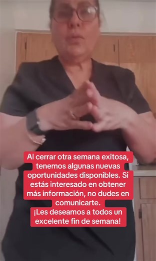Al cerrar otra semana exitosa, tenemos algunas nuevas oportunidades disponibles. Si estás interesado en obtener más información, no dudes en comunicarte. ¡Les deseamos a todos un excelente fin de semana!