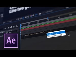 How to Use Expressions to Access & Edit Text Properties in After Effects