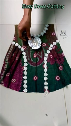 easy dress cutting tutorial#shorts #dresscutting #sewingtutorial#shorts#dresscutting#sewingtutorial