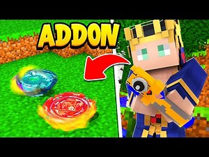 *NUEVO* ADDON DE BEYBLADE EN MINECRAFT POCKET EDITION !!