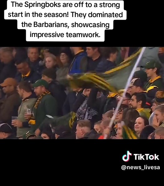 Springboks Show Dominance in Season Opener