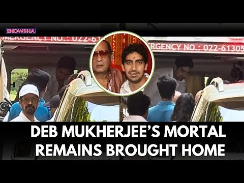 Ayan Mukerji Accompanies The Mortal Remains Of His Father Deb Mukherjee For Final Ride Home | WATCH