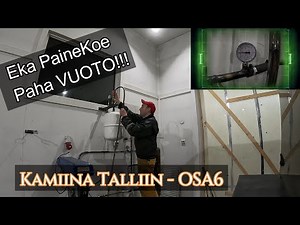 Puukamina & Vesikiertolämmitys Pajaan | OSA6 - EKA PAINEKOE