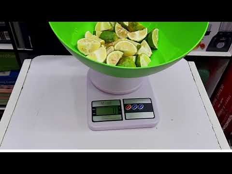 How to use an Electronic Scale | Electronic Kitchen Scale